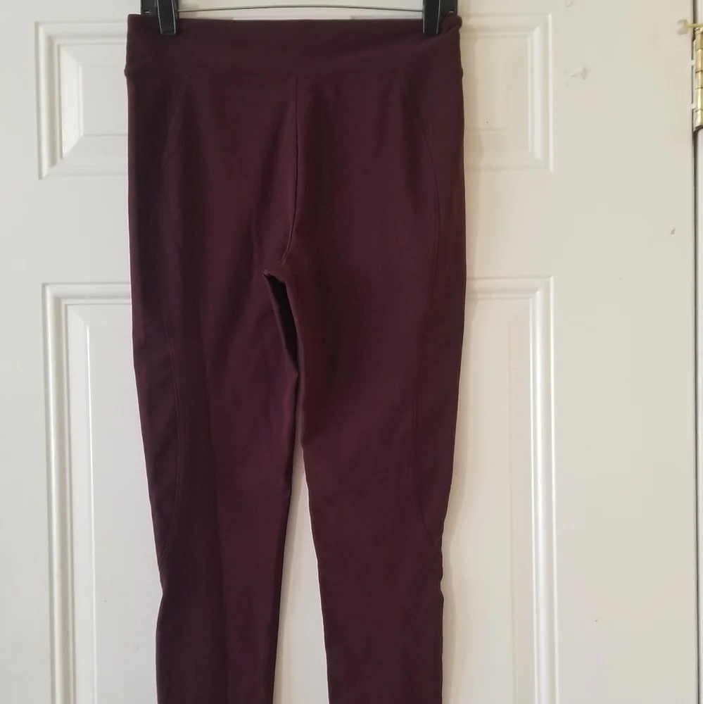 Spanx Micro Rib Knit Control Top Skimmer Leggings Size L - Picture 8 of 14